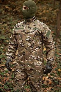 Кітель тактичний, ріп-стоп: мультикам, піксель, олива, кайот, чорний, сірий, всі розміри + нашивки