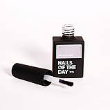 NAILSOFTHEDAY Bottle gel clear – прозорий надміцний гель, 10 мл, фото 3