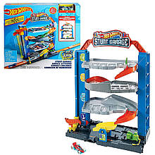 Hot Wheels GNL70 Stunt Garage Автотрек Хот Вілс Трюковий гараж