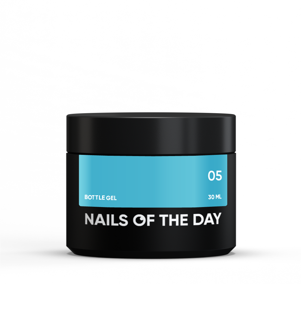 NAILSOFTHEDAY Bottle gel 05 – надміцний гель (небесний голубий), 30 мл