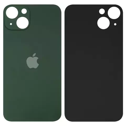 Задня панель корпуса для iPhone 13, Зелена, потрібно зняти скло камери, small hole, фото 1