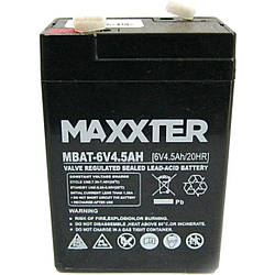 Батарея до ДБЖ Maxxter 6V 4.5AH (MBAT-6V4.5AH)
