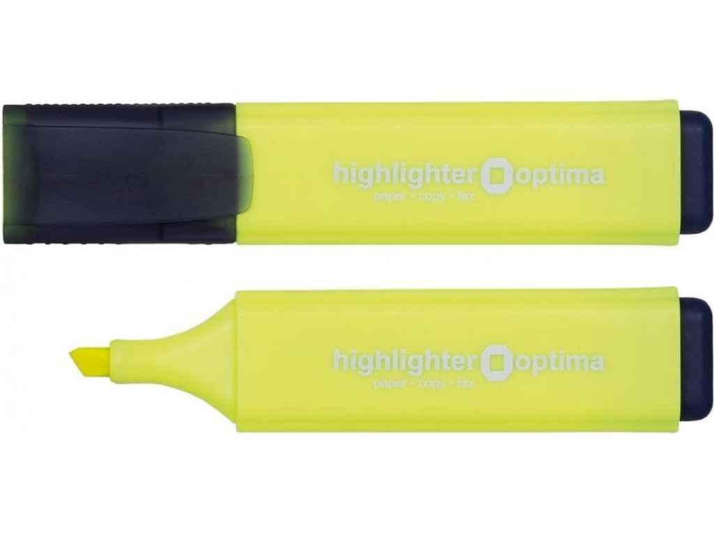 Маркер текстовий жовтий O15809-05 ТМ OPTIMA FG
