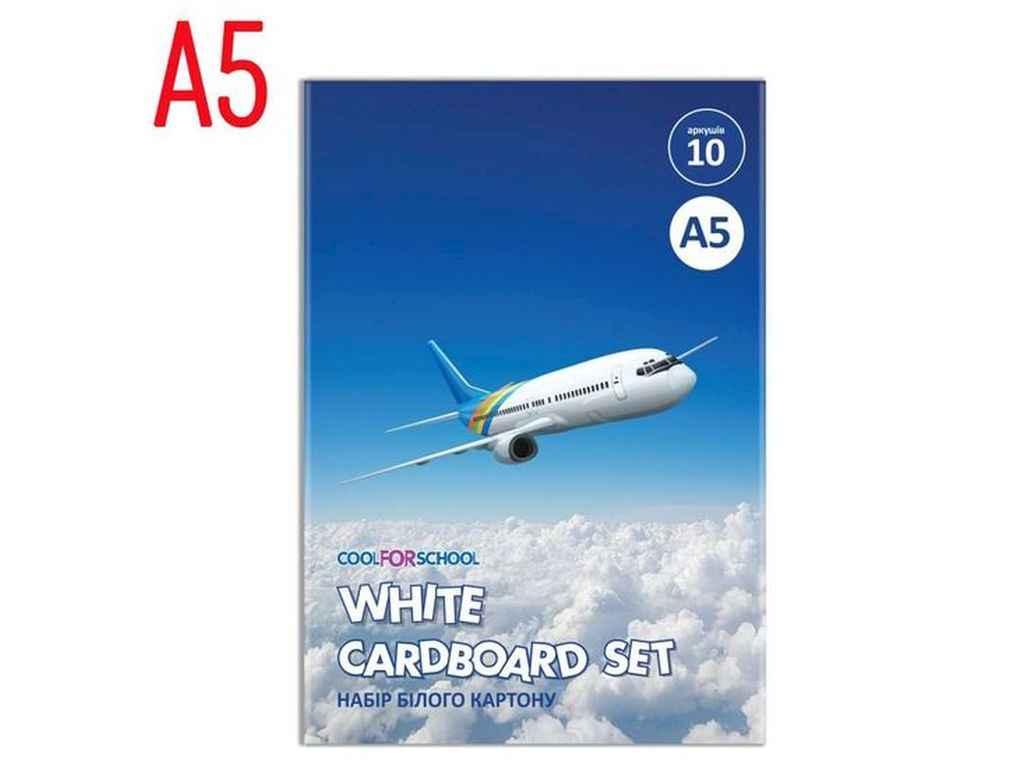 Набір білого картону А5 MX21001-02 ТМ MAXI FG