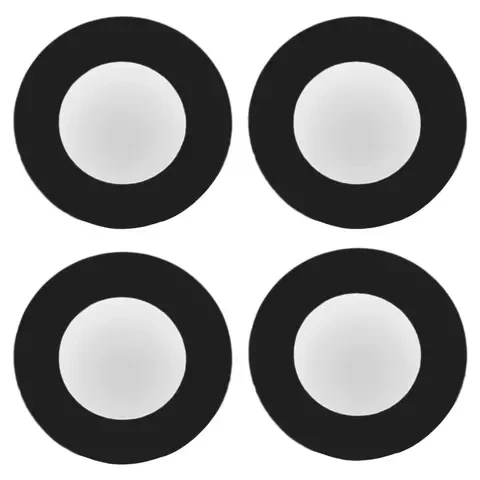 Скло камери для iPhone 13, iPhone 13 mini, чорне, без рамки, комплект 2 шт., фото 1