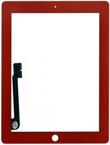 Сенсор iPad 3 (A1403/ A1416/ A1430) / iPad 4 (A1458/ A1459/ A1460) білий *, фото 1