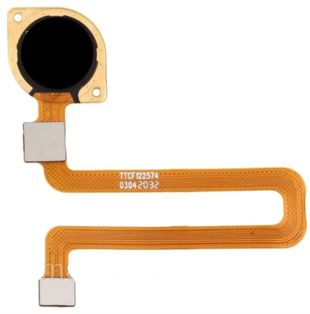 Шлейф Xiaomi Redmi 9 з Touch ID чорний, фото 1