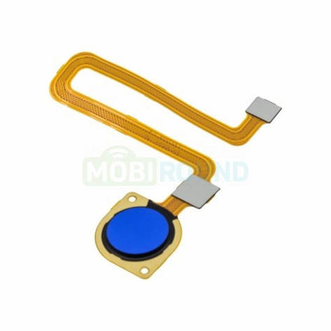 Шлейф Xiaomi Redmi 9C з Touch ID синій, фото 1