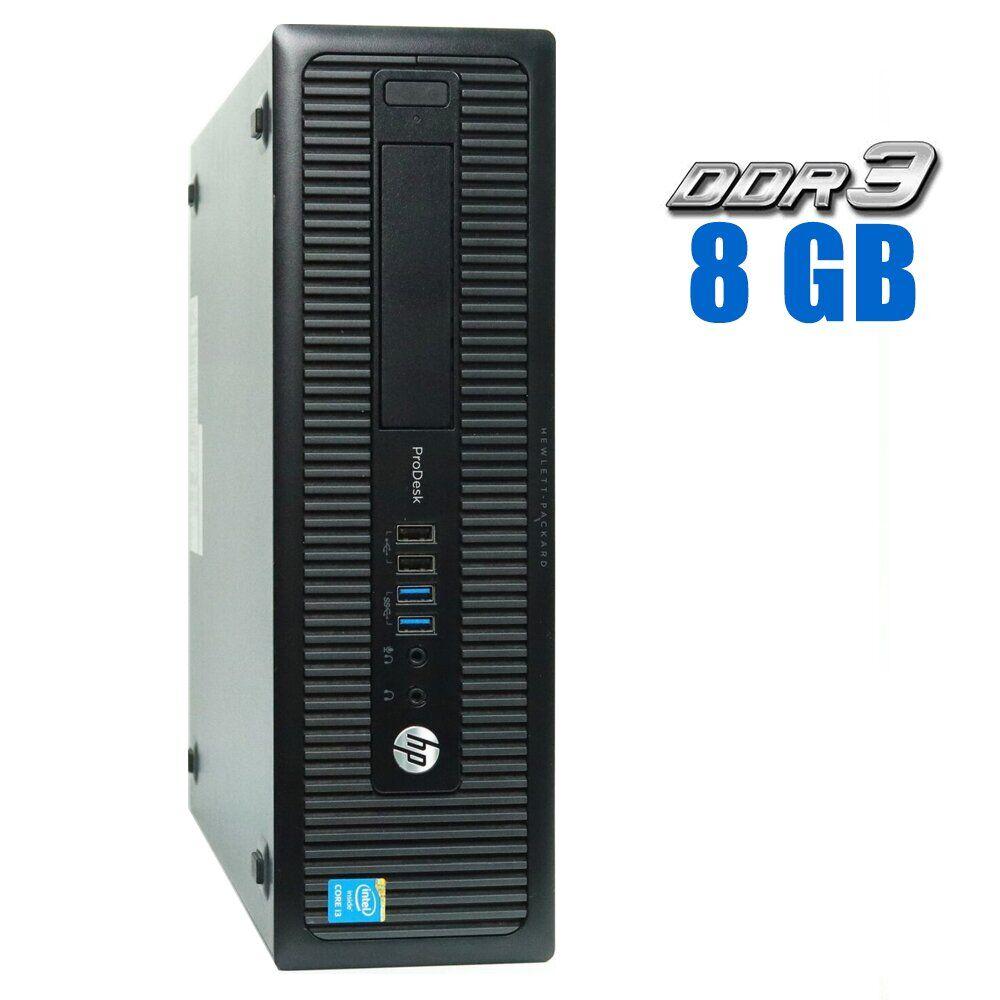 Комп'ютер HP ProDesk 600 G1 SFF/ Core i3-4160/ 8 GB RAM/ 120 GB SSD/ HD 4400