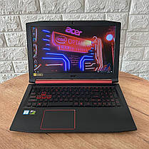 Ігровий ноутбук Б-клас Acer Nitro 5 AN515-53/ 15.6" 1920x1080/ i5-8300H/ 16GB RAM/ 256GB SSD+500GB HDD/ GTX 1050 4GB, фото 3