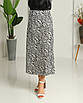Жіноча спідниця Альбіна зебра, літня спідниця принт зебра, фото 6