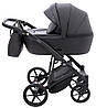 Коляска 2 в 1 Adamex Mobi Air Thermo New ECO SA-2 чорний, фото 3