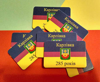 Сувенирные магнитики прямоугольной формы. Размер 70х45 мм 1