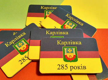 Сувенирные магнитики прямоугольной формы. Размер 70х45 мм 3