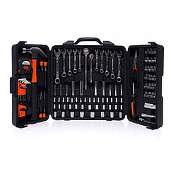 Універсальний набір інструментів метричний + дюймовий 140 од. Kraft Dele KD10462