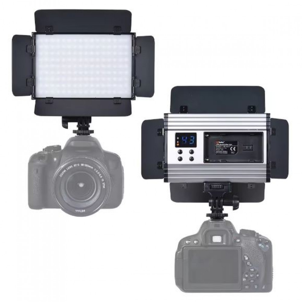 Лампа відеосвітло LED PT-15B II 15Wcolor 3200-5600K, фото 1