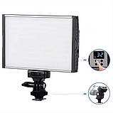 Лампа відеосвітло LED PT-15B 15W color 3200-5600K, фото 7