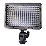Лампа відеосвітло LED PT-176S 11W LED175 color 3200-5600K, фото 5