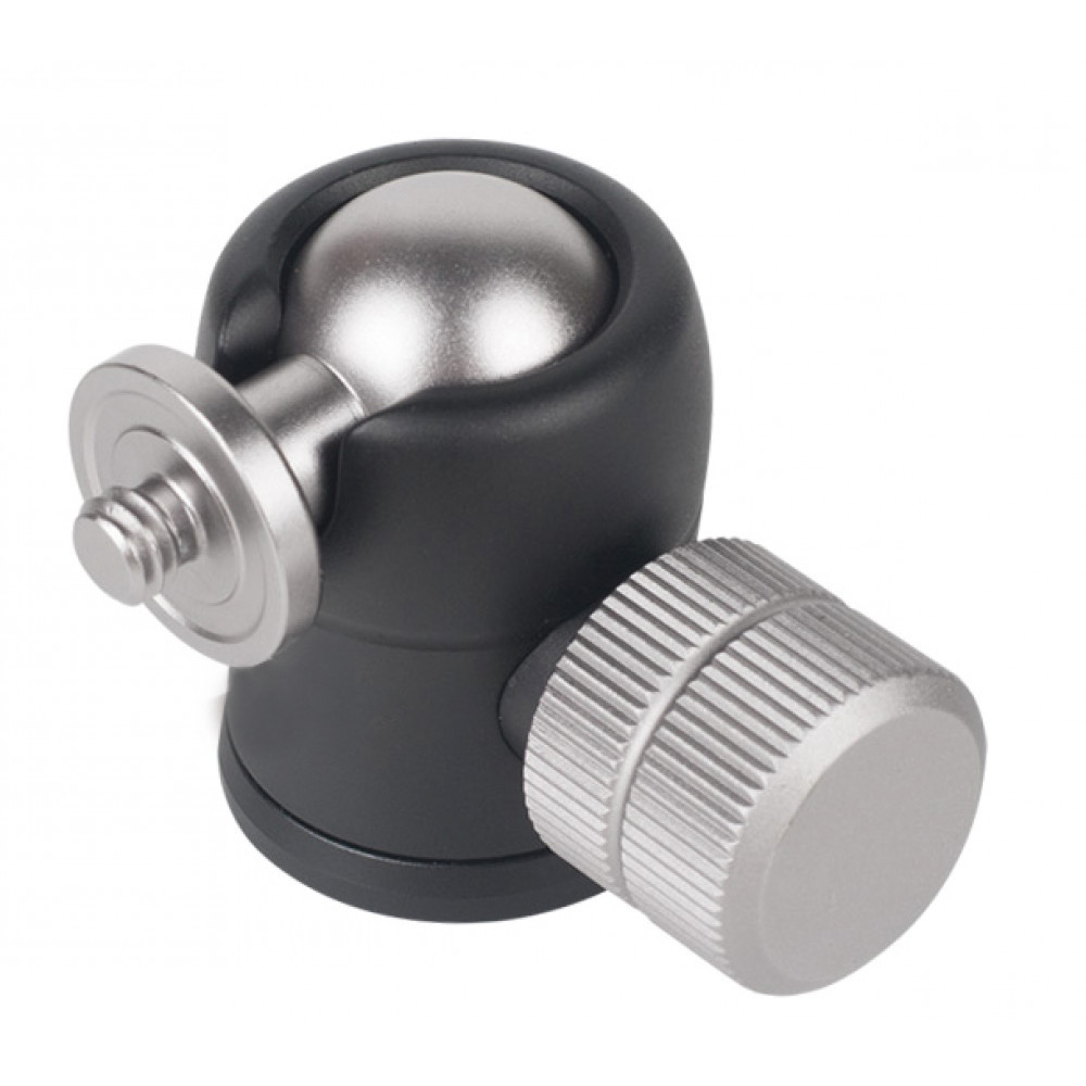 Шарнірне кріплення 360° для LED-лампи, фотоапарату,камери,GoPro до штатива, BH-V02, фото 1