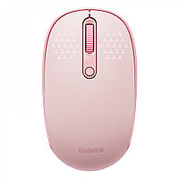 Бездротова миша — Baseus (B01055503) F01B — B01055503413-00 Pink