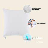 Подушка NORDIC CLASSIC 60х60 см IDEIA антиалергенна біла, фото 4