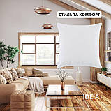 Подушка NORDIC CLASSIC 60х60 см IDEIA антиалергенна біла, фото 5