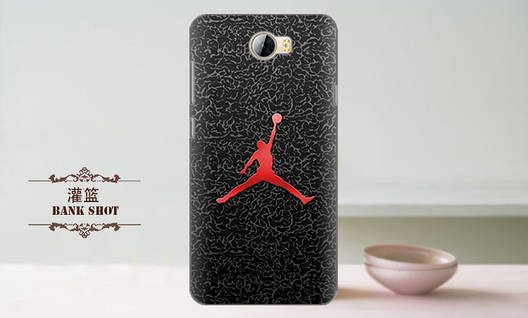 Ексклюзивні чохли на Huawei ascend Y5 II з малюнком Логотип з баскетболістом, фото 1