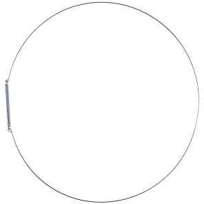 Хомут манжети люка для пральної машини Bosch, фото 3