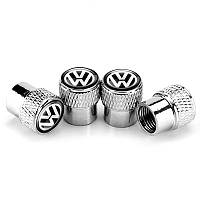 Ковпачки на ніпель для Фольксваген Rif Metal Silver Volkswagen (4 шт.)