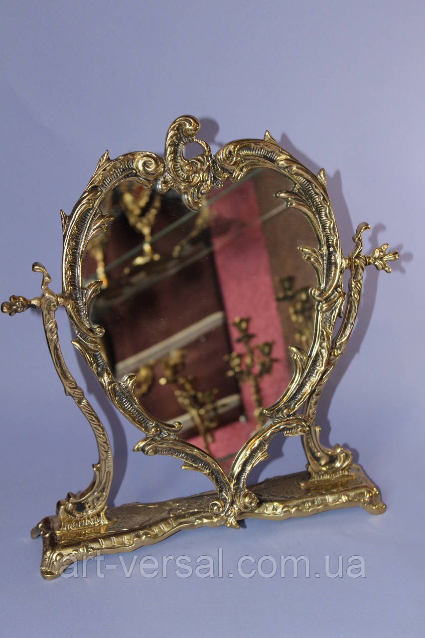 Зеркало косметическое "Сердце" из бронзы: продажа, цена в Львове ...