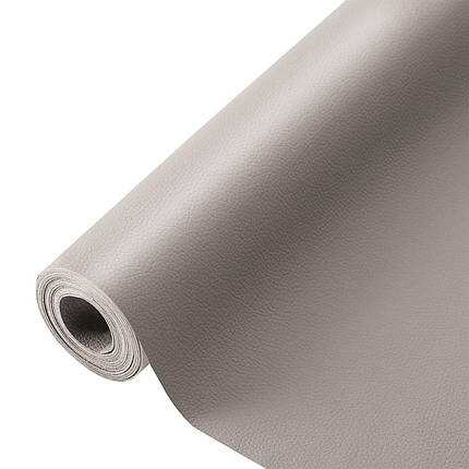 Самоклеюча екошкіра у рулоні 1.37*3m*0.5mm LIGHT GREY (D) SW-00001324, фото 1