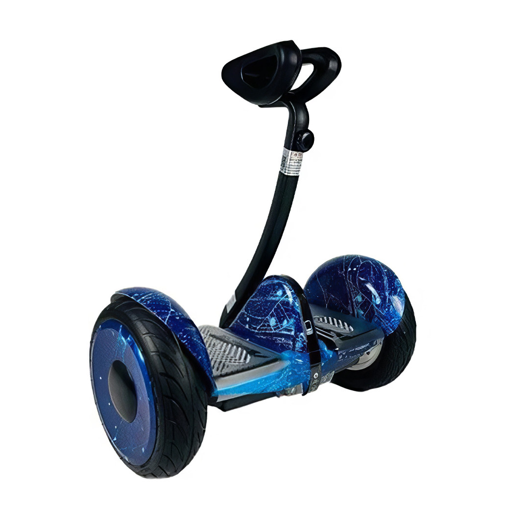 Компактний маневрений гіроборд з підсвічуванням та колесами 10.5 дюймів Xiaomi Ninebot Mini 54V Зоряне небо, фото 1