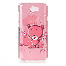 Силіконовий чохол бампер для Huawei ascend Y5 II з картинкою Never stop dreaming, фото 3