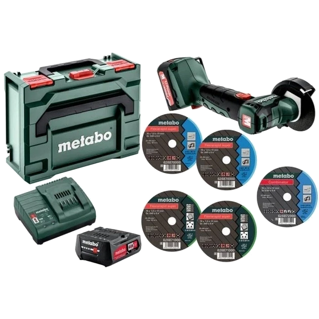 Metabo PowerMaxx CC 12 BL (600348500) Акумуляторна болгарка