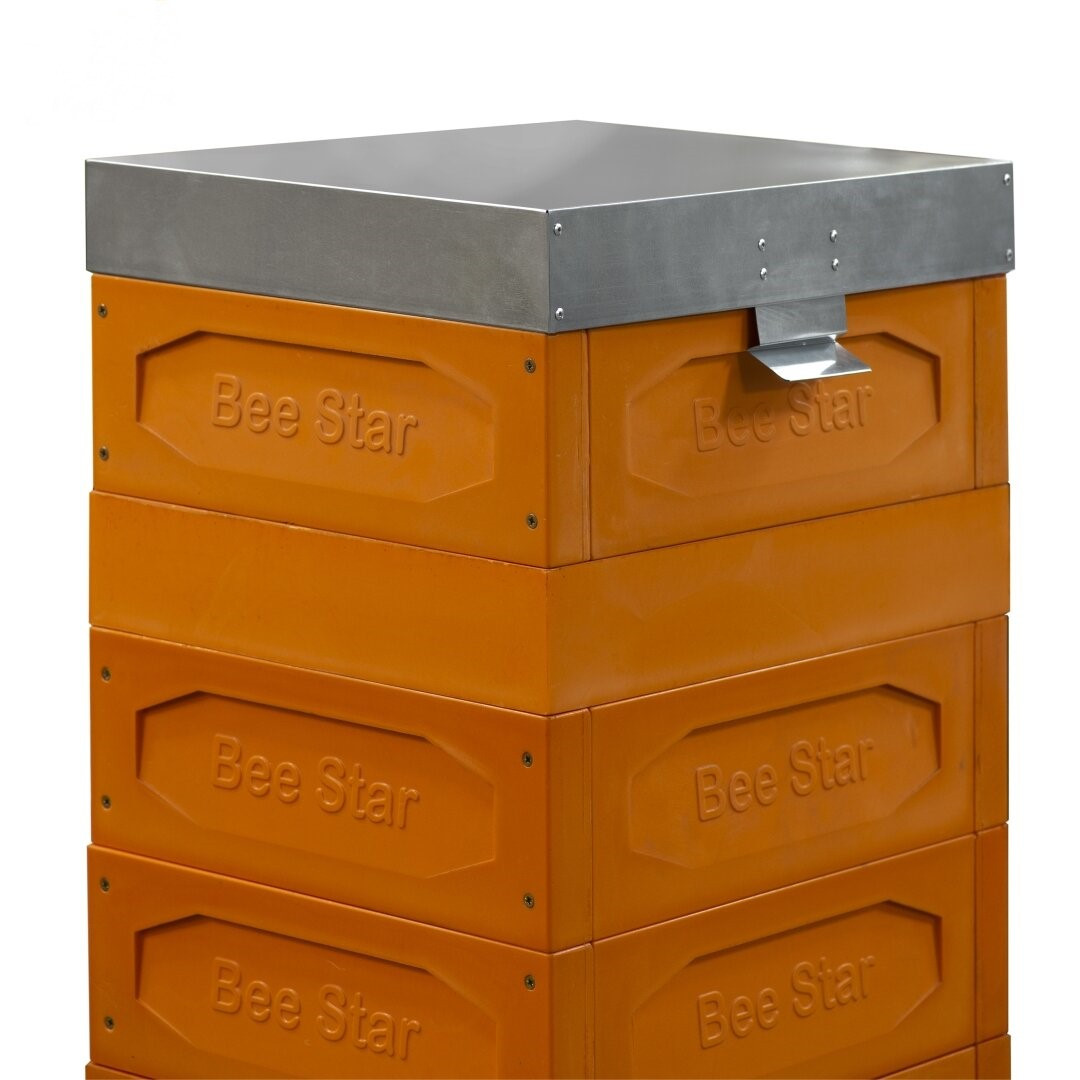 Металева криша на дах вулика ППУ “BeeStar” 10-ти рамкового, фото 1