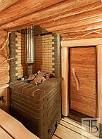 Двері для Російської Лазні потрійна, утеплена