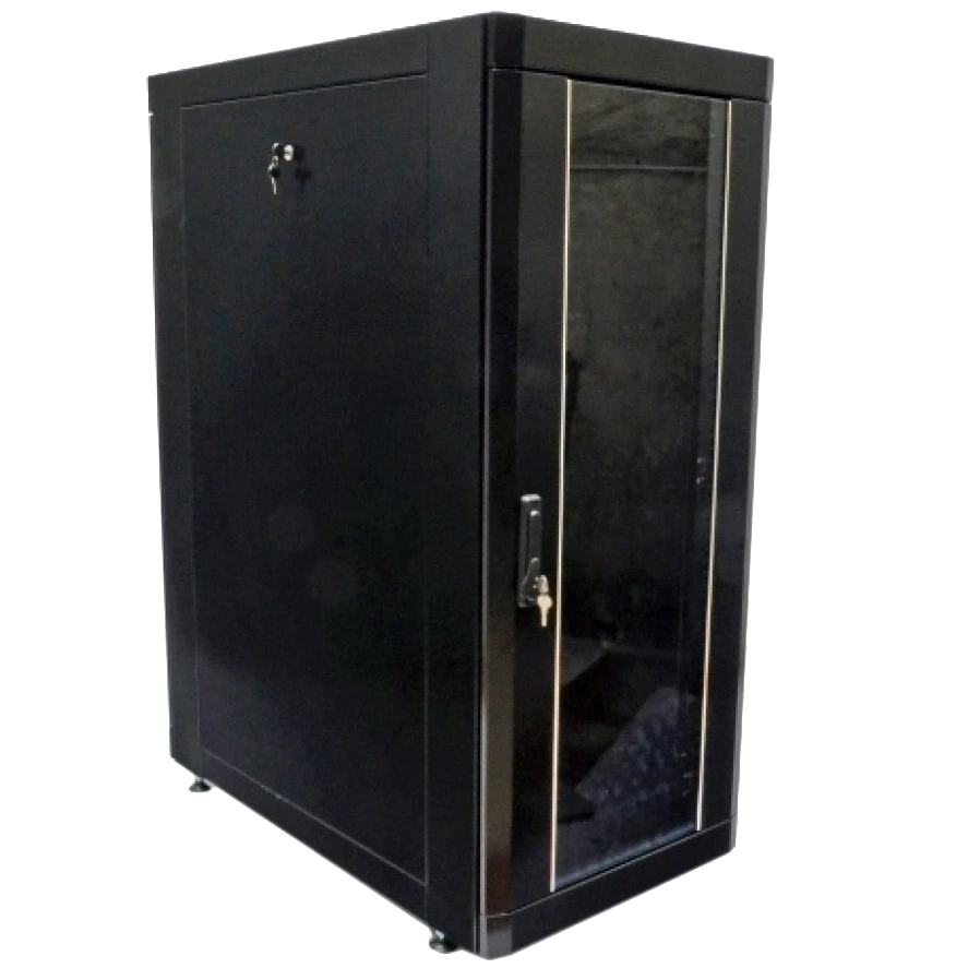 19" 33U 610х1055 Шафа посилена чорна, фото 1