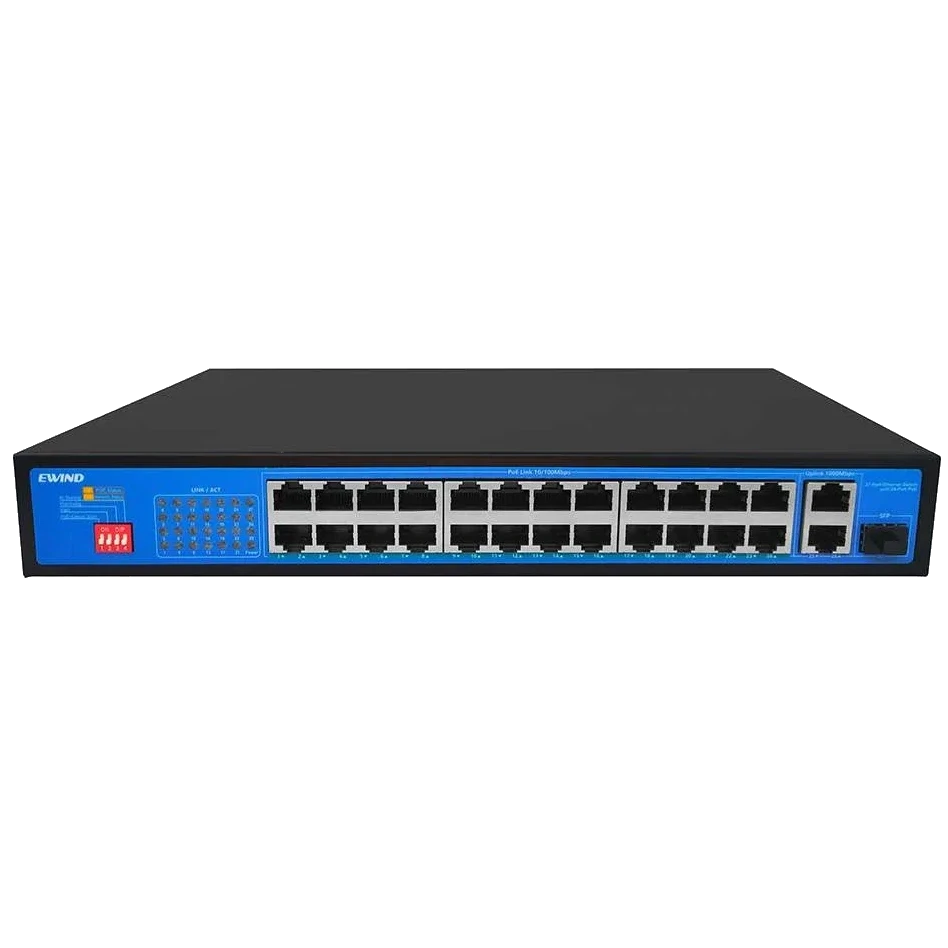 Ewind EW-S1927CF-AP 27-портовий SFP з підтримкою PoE