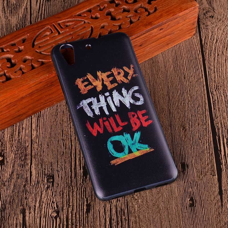 Силіконовий чохол на Huawei ascend Y6 II з картинкою Every thing will be ok