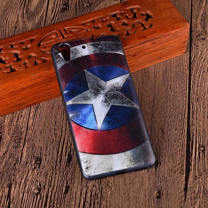 Силіконовий чохол на Huawei ascend Y6 II з картинкою Щит Капітана Америка