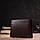 Ідеальний горизонтальний чоловічий гаманець середнього розміру із натуральної зернистої шкіри CANPELLINI 21863 Коричневий, фото 9