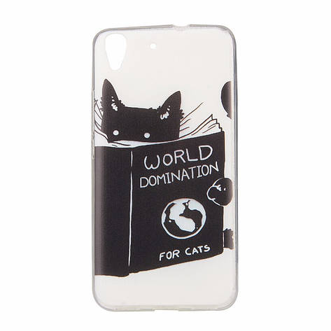 Чохол силіконовий бампер на Huawei ascend Y6 II з малюнком Світове панування, фото 1