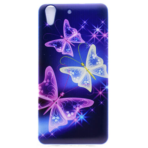 Чохол силіконовий бампер на Huawei ascend Y6 II з малюнком Метелики, фото 1