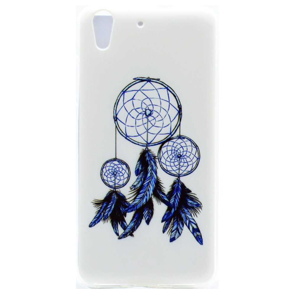 Чохол силіконовий бампер на Huawei ascend Y6 II з малюнком Ловець снів з пір'ям