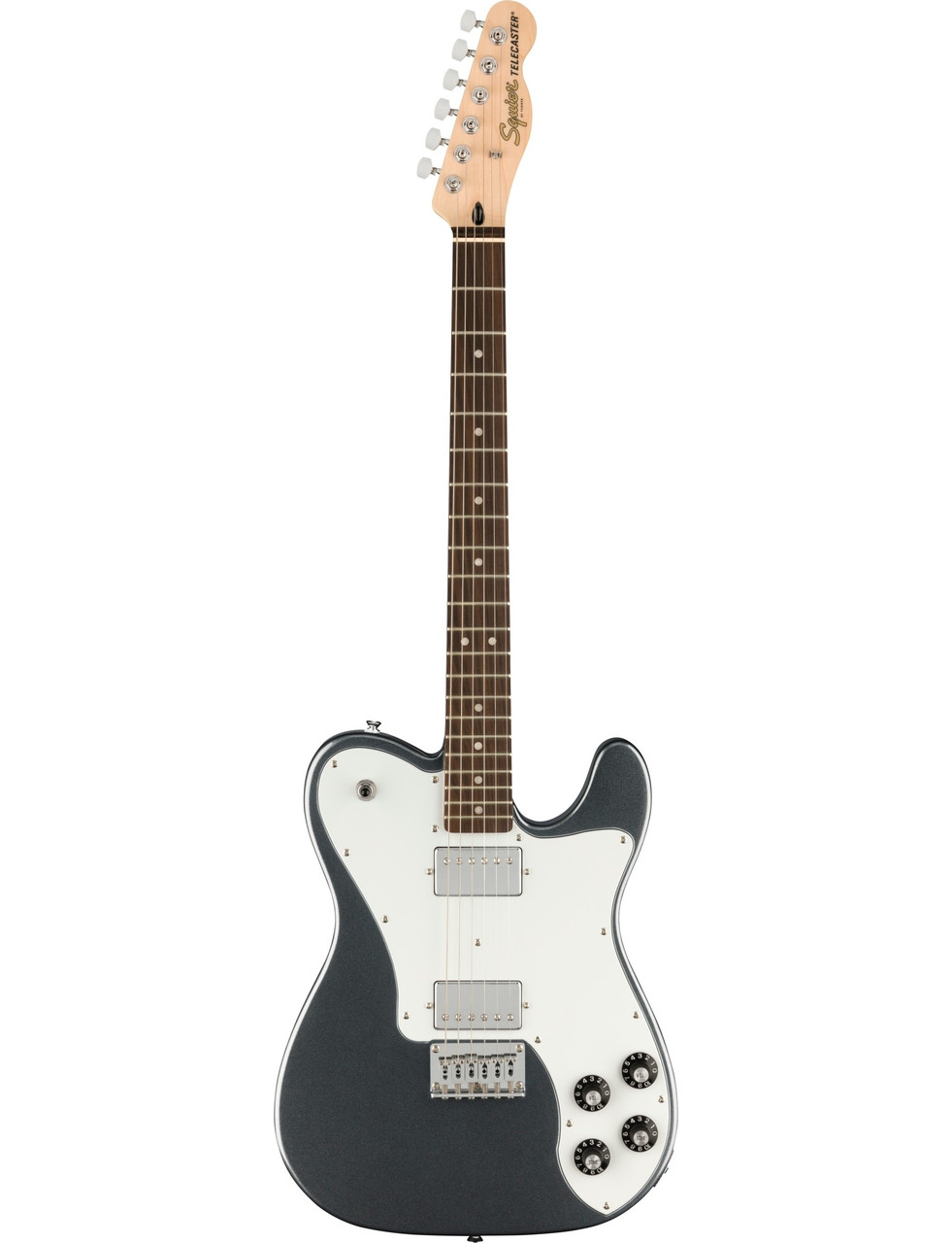 Електрогітара SQUIER by FENDER AFFINITY SERIES TELECASTER DELUXE HH LR CHARCOAL FROST METALLIC