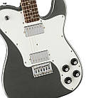 Електрогітара SQUIER by FENDER AFFINITY SERIES TELECASTER DELUXE HH LR CHARCOAL FROST METALLIC, фото 4