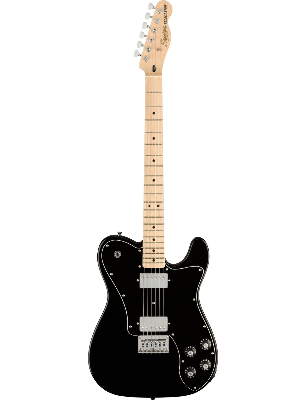Електрогітара SQUIER AFFINITY TELECASTER DELUXE HH MN BLACK, фото 1