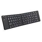 Бездротова Bluetooth міні клавіатура, Чорна / Клавіатура для планшета / Бездротова клавіатура для телефону, фото 7