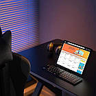 Бездротова Bluetooth міні клавіатура, Чорна / Клавіатура для планшета / Бездротова клавіатура для телефону, фото 6