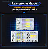 Smart IC SMD LED 20w 6500K Світлодіод 20w Світлодіодна збірка 1950Lm + Драйвер 72х62 мм., фото 3
